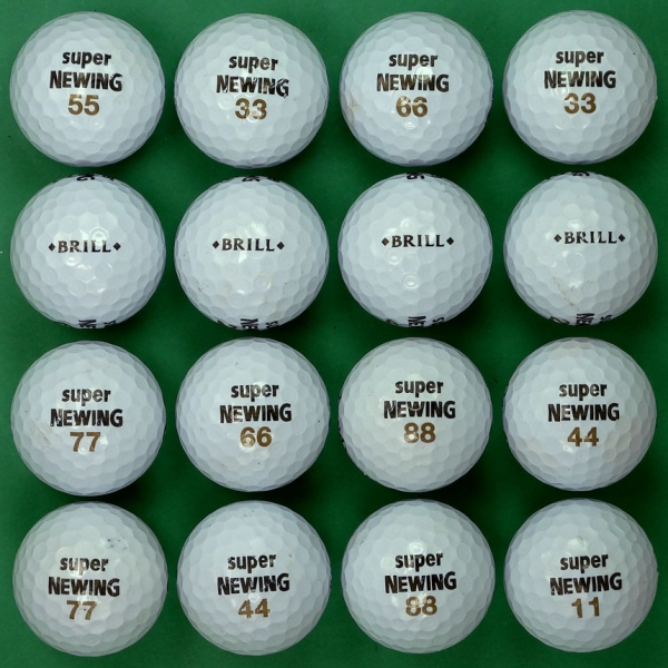 그린피플,브리지스톤 슈퍼 뉴윙 브릴 화이트 3피스 B+급 로스트볼 16개