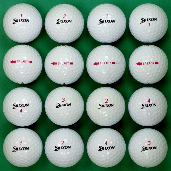 그린피플,스릭슨 SF 레이디 2피스 B+급 로스트볼 16개