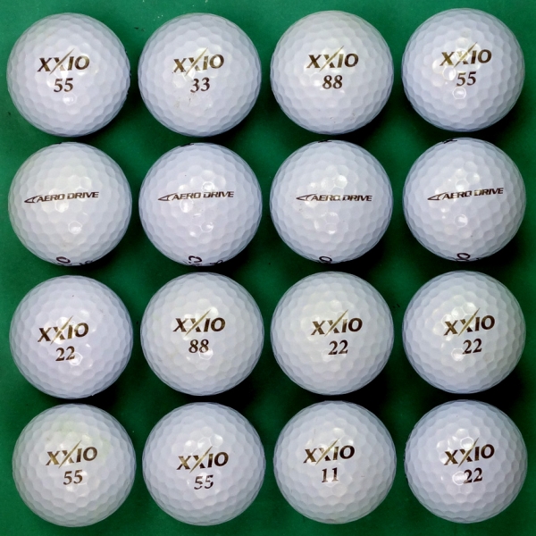 그린피플,던롭 젝시오 에어로 드라이버 3피스 B급 로스트볼 16개