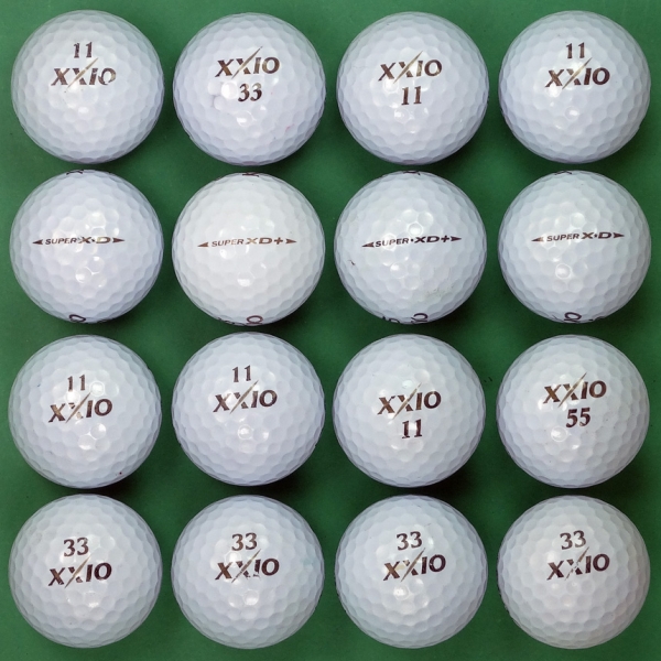 그린피플,던롭 젝시오 슈퍼 XD 3피스 A-급 로스트볼 16개