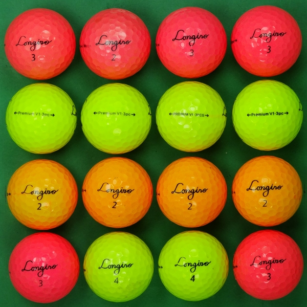 그린피플,롱기로 프리미엄 V1 3피스 컬러혼합 B+급 로스트볼 16개