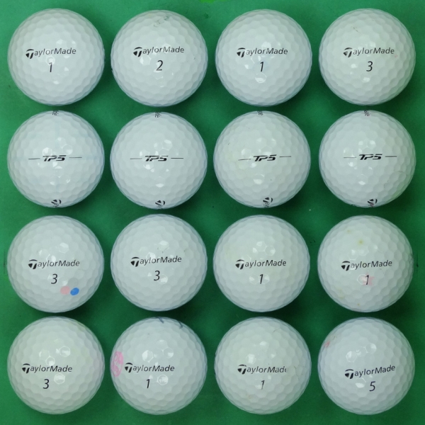 그린피플,테일러메이드 TP5 5피스 A-급 로스트볼 16개