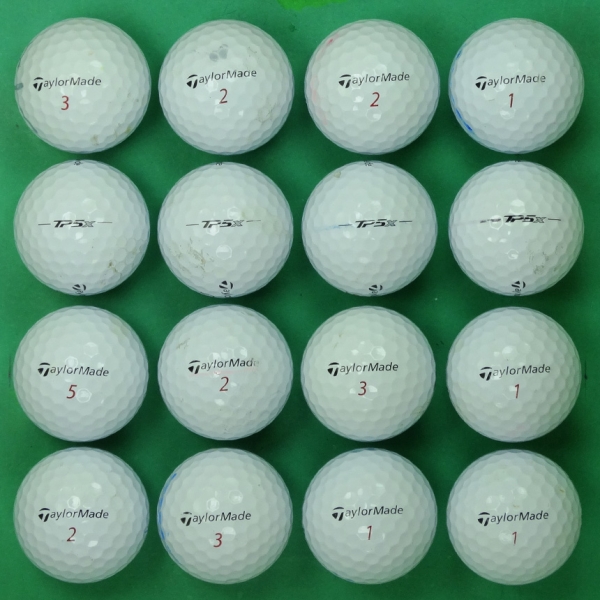그린피플,테일러메이드 TP5x 5피스 B급 로스트볼 16개