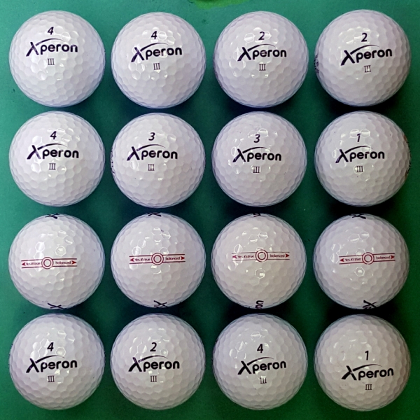 그린피플,엑스페론 III 화이트 3피스 A급 로스트볼 16개