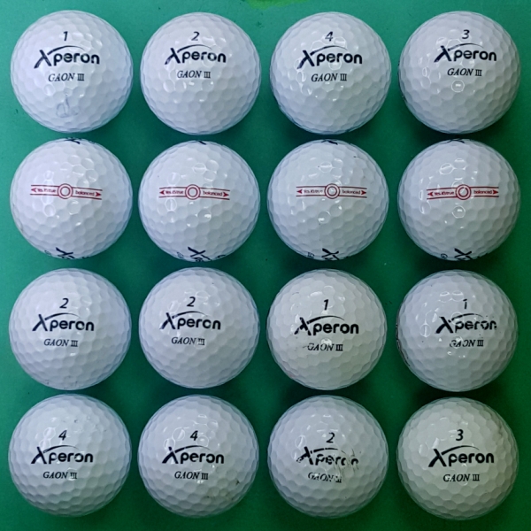 그린피플,엑스페론 가온 III 화이트 3피스 B+급 로스트볼 16개
