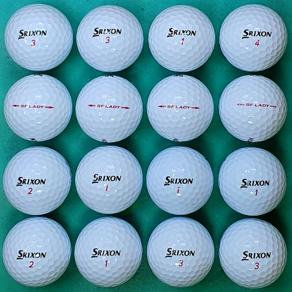 그린피플,스릭슨 SF 레이디 2피스 A+급 로스트볼 16개