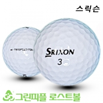 스릭슨 트리스피드 투어 3피스 A-급 로스트볼 16개