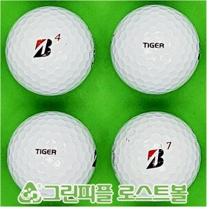 브리지스톤 TOUR BX 화이트 3피스 A-급 로스트볼 16개