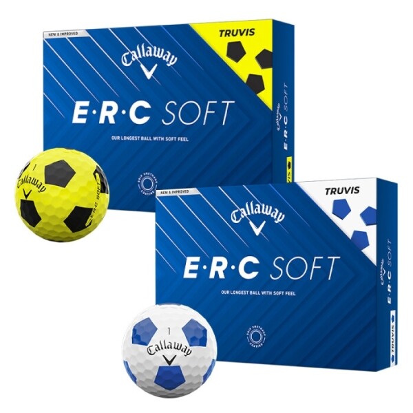 그린피플,정품볼 캘러웨이 ERC 소프트 트루비스 3피스 1dz(12구) 블루/블랙