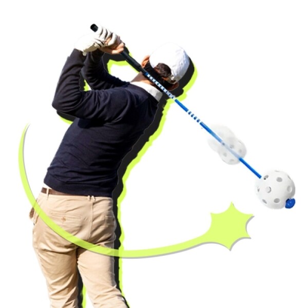그린피플,그린피플 비거리 스피드업 소리나는 HOLLOW BALL 골프 스윙연습기 120cm/2컬러