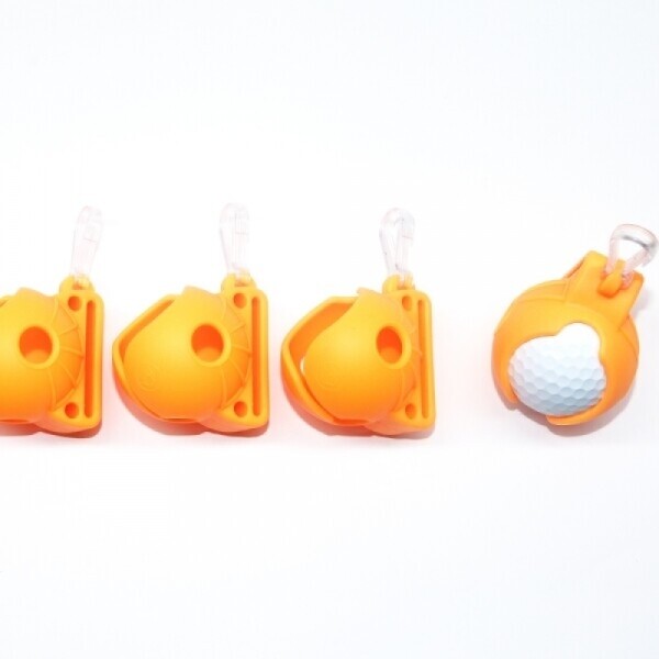 그린피플,버디79 다기능 5color 실리콘 튼튼이 골프공 볼주머니 케이스 필드용품