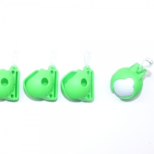 그린피플,버디79 다기능 5color 실리콘 튼튼이 골프공 볼주머니 케이스 필드용품