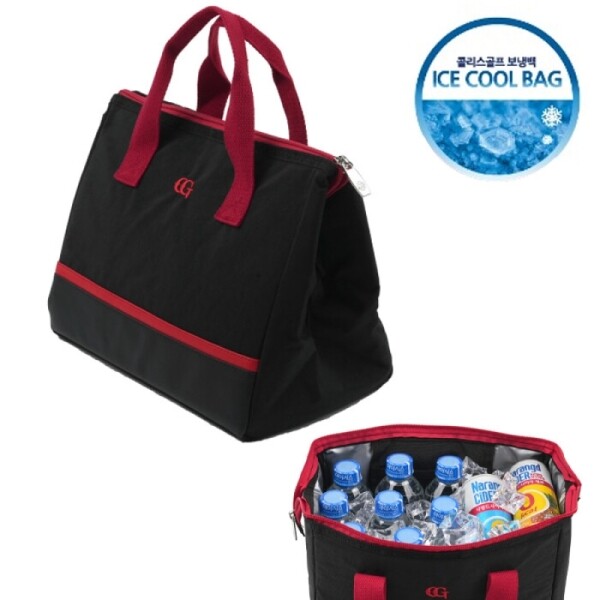 그린피플,콜리스 블랙 골프 라운딩 보냉보온 쿨러백