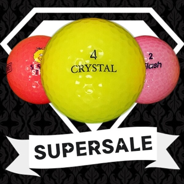 그린피플,[SALE] 토탈브랜드 크리스탈 컬러혼합 2피스 A급 로스트볼 32개(16개X2팩)