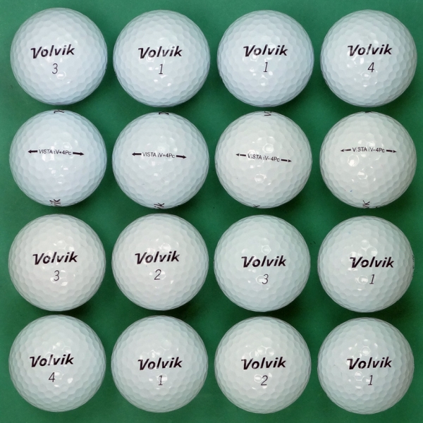 그린피플,볼빅 비스타 IV 4피스 A급 로스트볼 16개