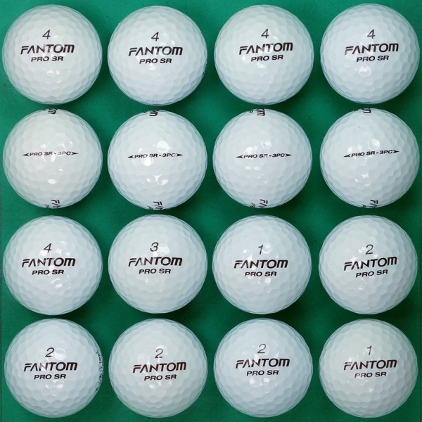 그린피플,팬텀 PRO SR 3피스 A-급 로스트볼 16개