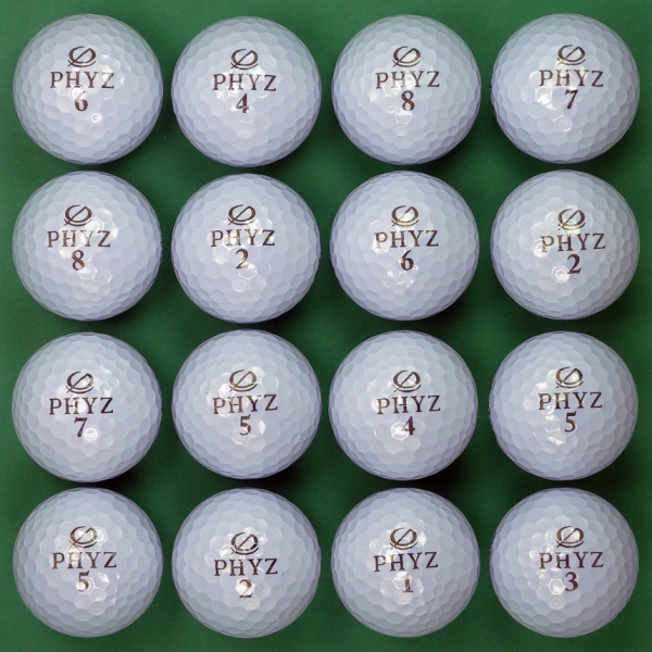 그린피플,투어스테이지 뉴 파이즈 PHYZ 4피스 A+급 로스트볼 16개